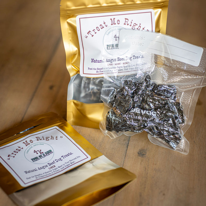 "Treat Me Right" Dog Treats — Liver